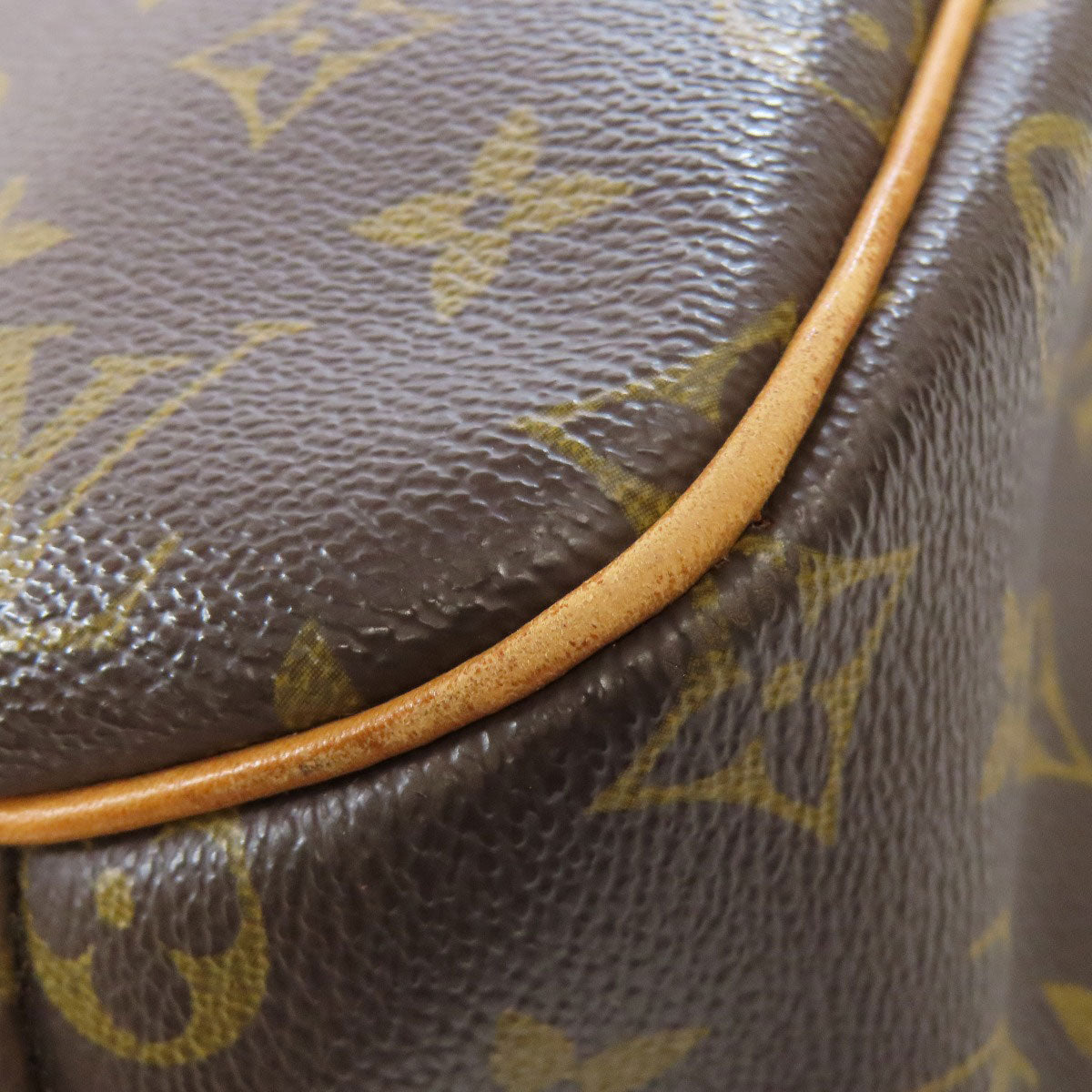 LOUIS VUITTON Handbag M41450 Monogram canvas Brown Excursion Women Used Authentic