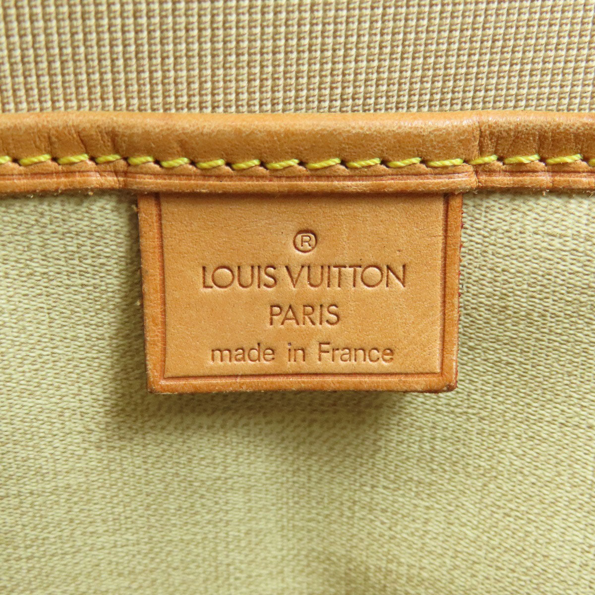 LOUIS VUITTON Handbag M41450 Monogram canvas Brown Excursion Women Used Authentic