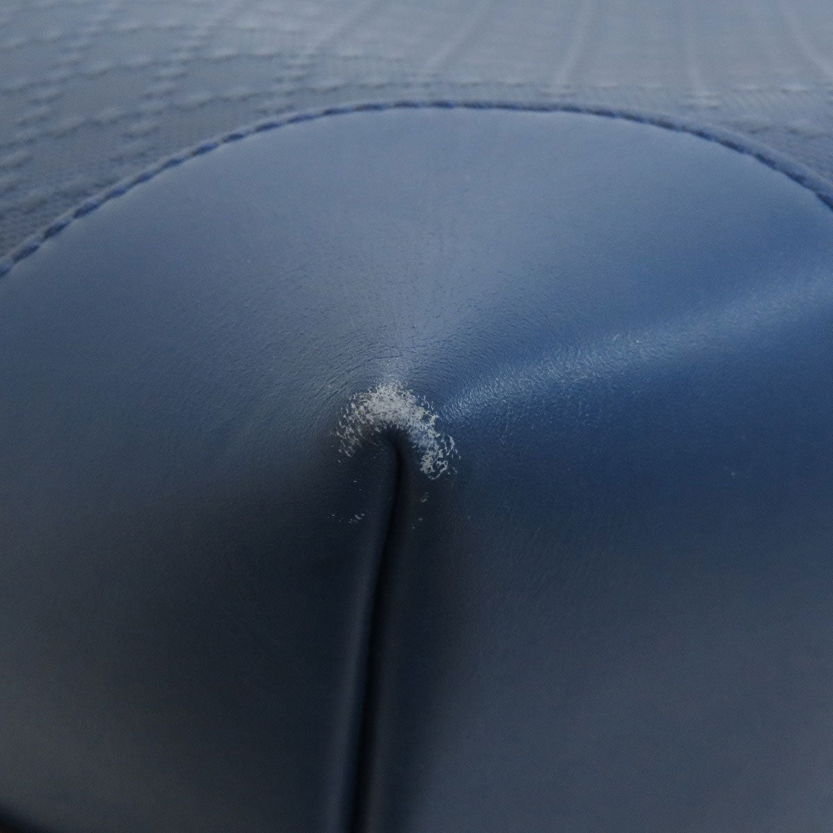 GUCCI Tote Bag 353397 leather blue Diamante Women Used Authentic