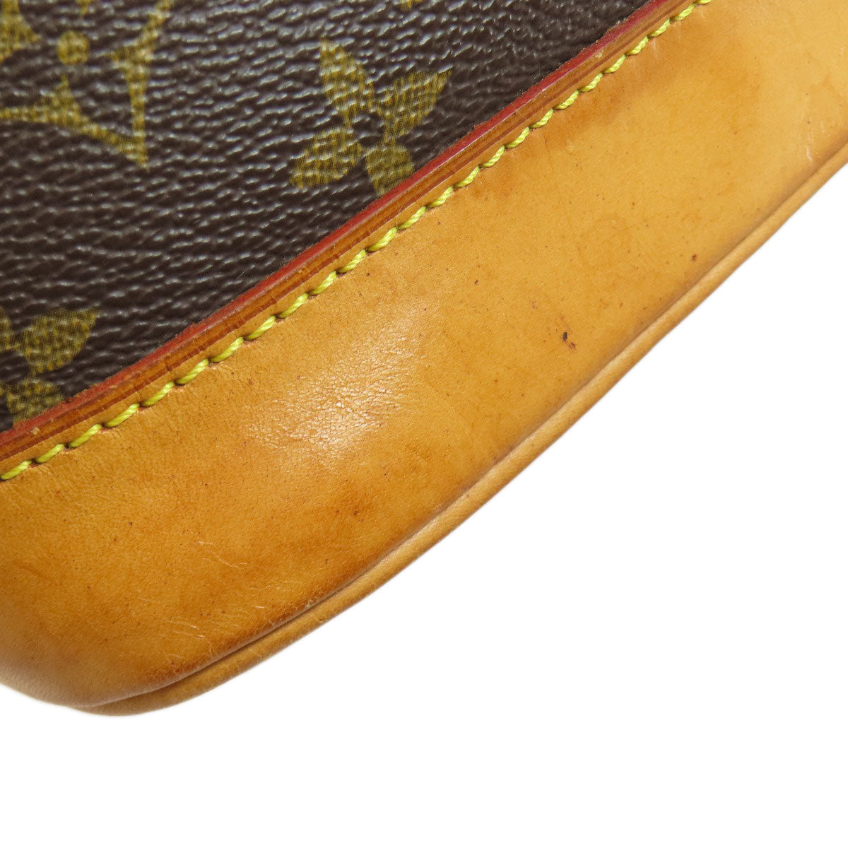 LOUIS VUITTON Handbag M51130 Monogram canvas Brown Alma Women Used Authentic