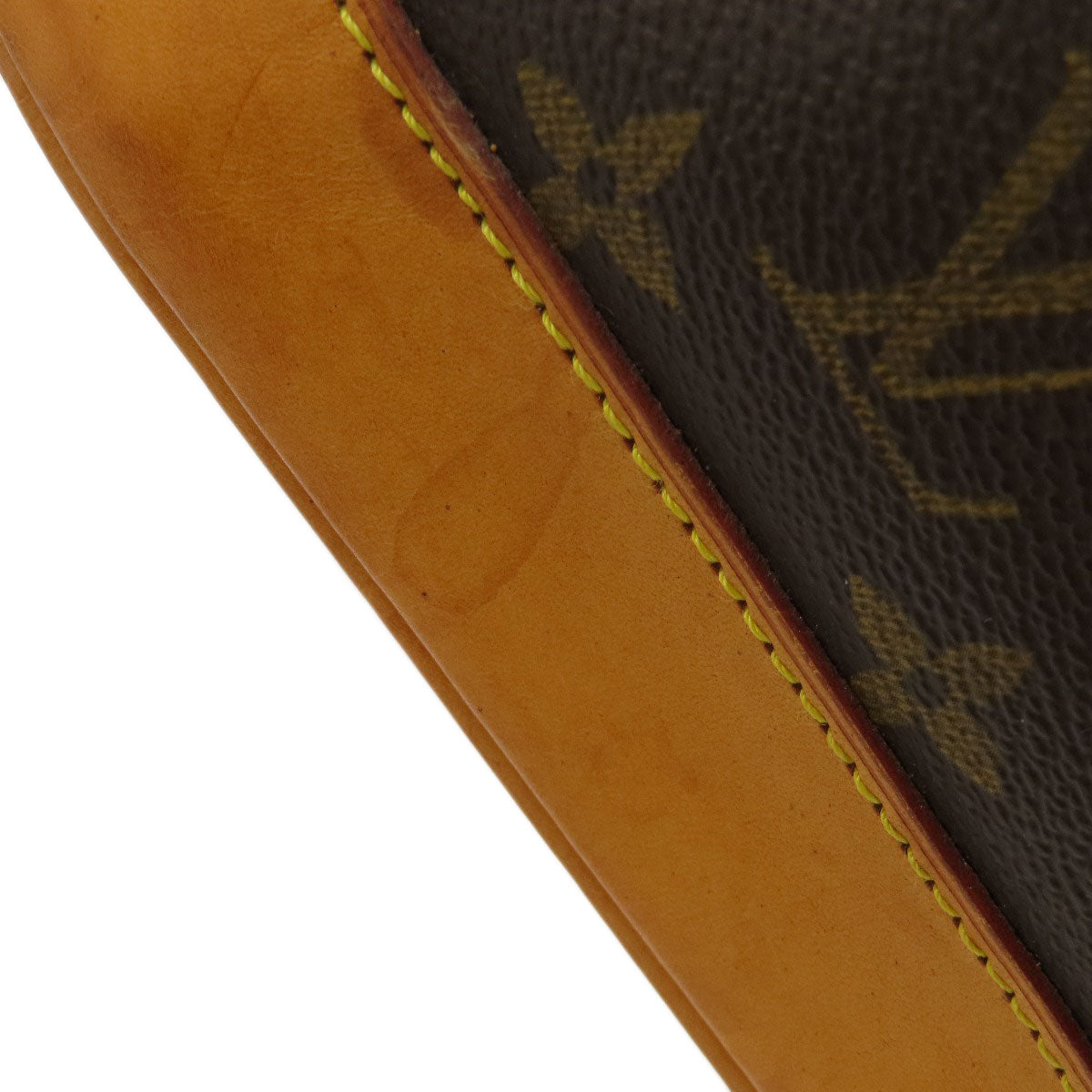 LOUIS VUITTON Handbag M51130 Monogram canvas Brown Alma Women Used Authentic