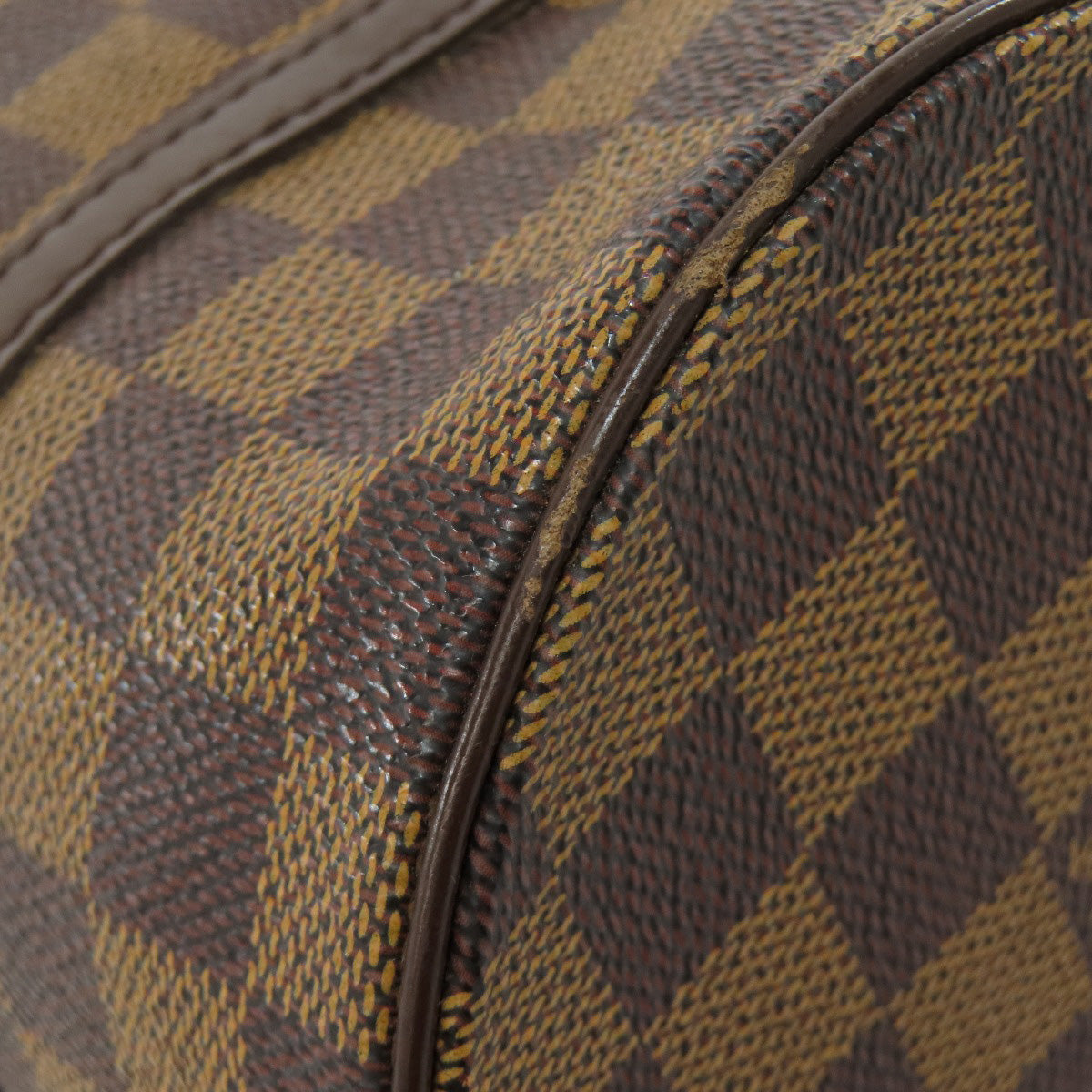 LOUIS VUITTON Handbag N51304 Damier canvas Brown Papillon 26 Women Used Authentic