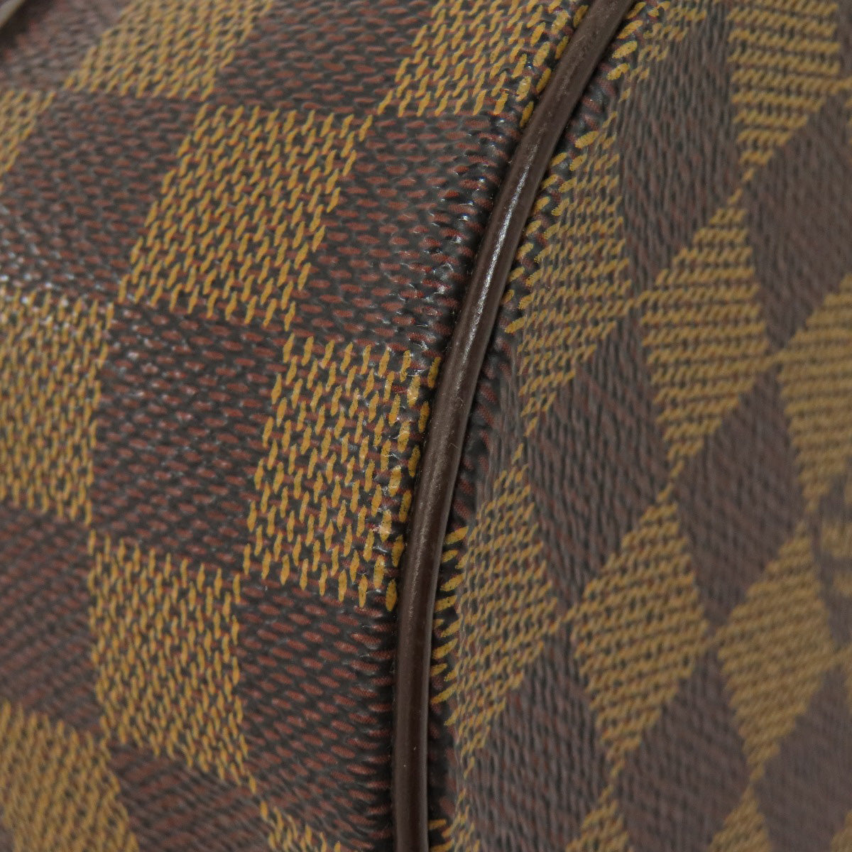 LOUIS VUITTON Handbag N51304 Damier canvas Brown Papillon 26 Women Used Authentic