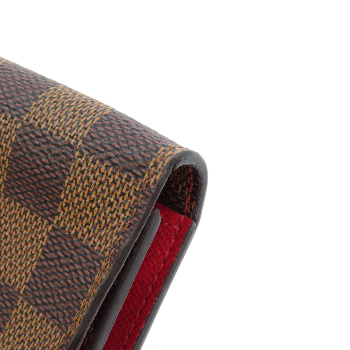 LOUIS VUITTON Long Wallet Purse M60697 Monogram canvas Brown Portefeuille Emily Women Used Authentic