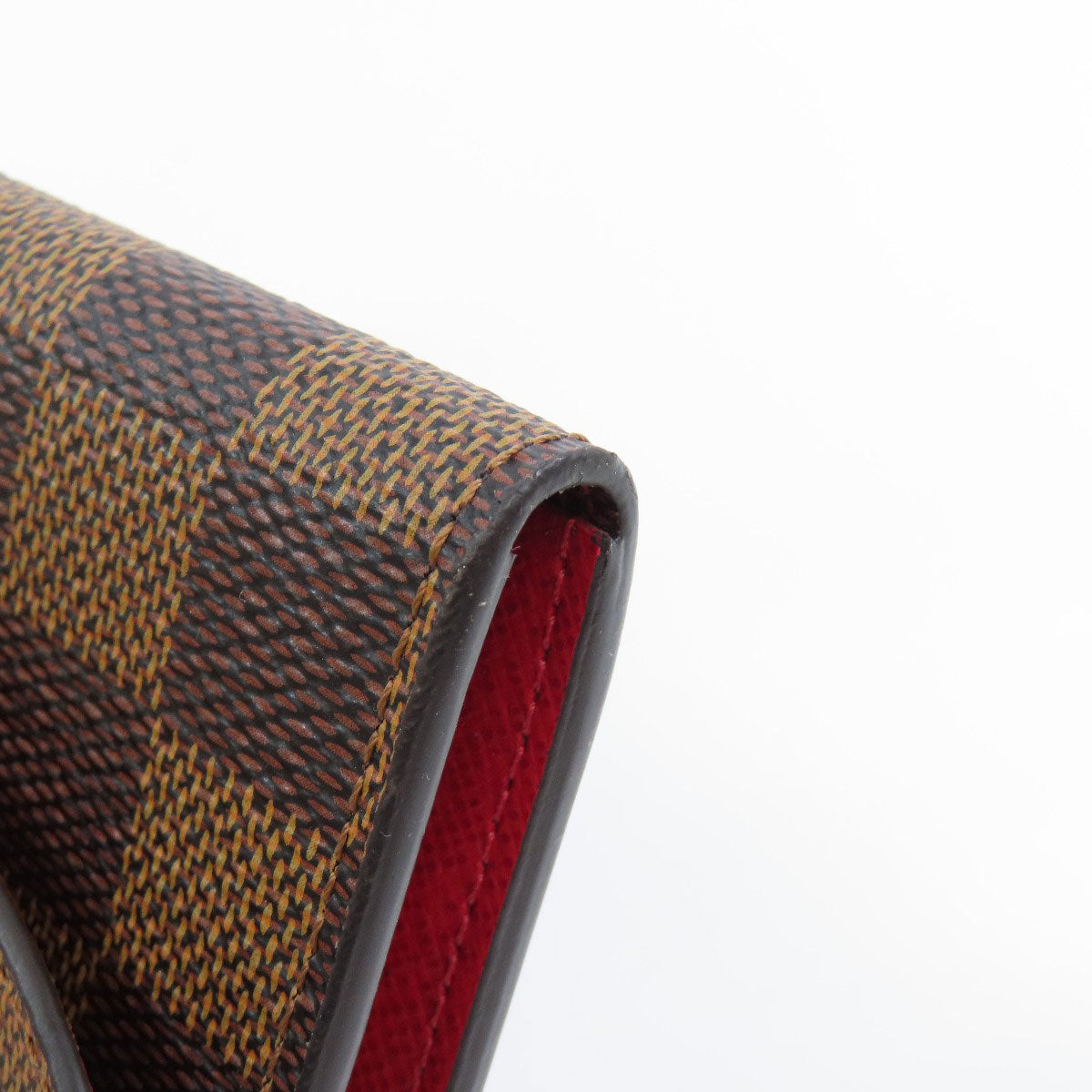 LOUIS VUITTON Long Wallet Purse M60697 Monogram canvas Brown Portefeuille Emily Women Used Authentic