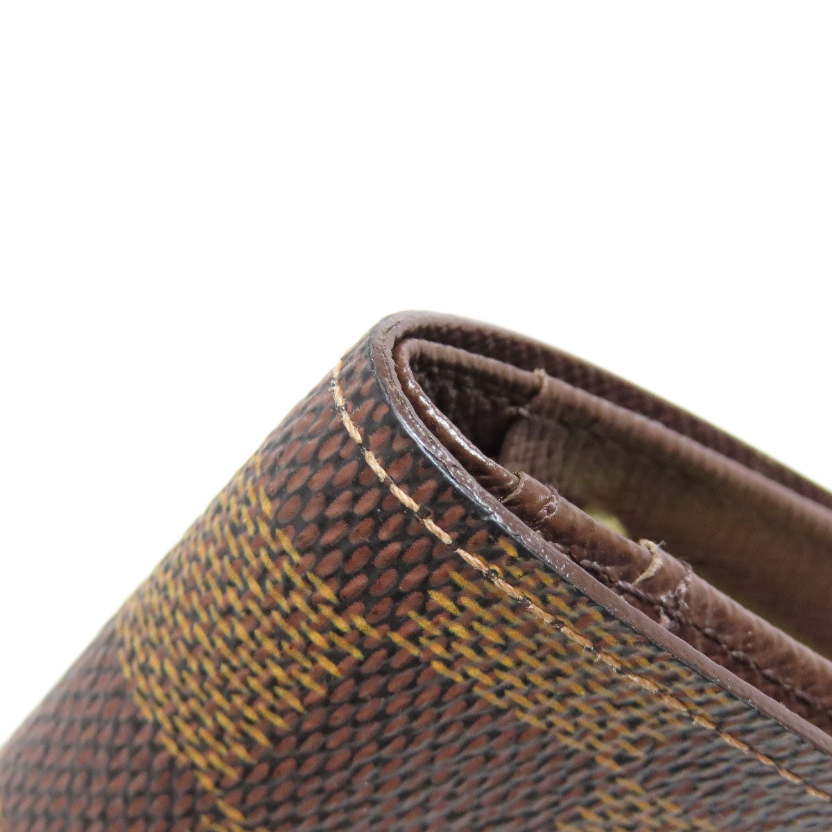 LOUIS VUITTON Bifold Wallet N61674 Damier canvas Brown Portefeuille Vienova