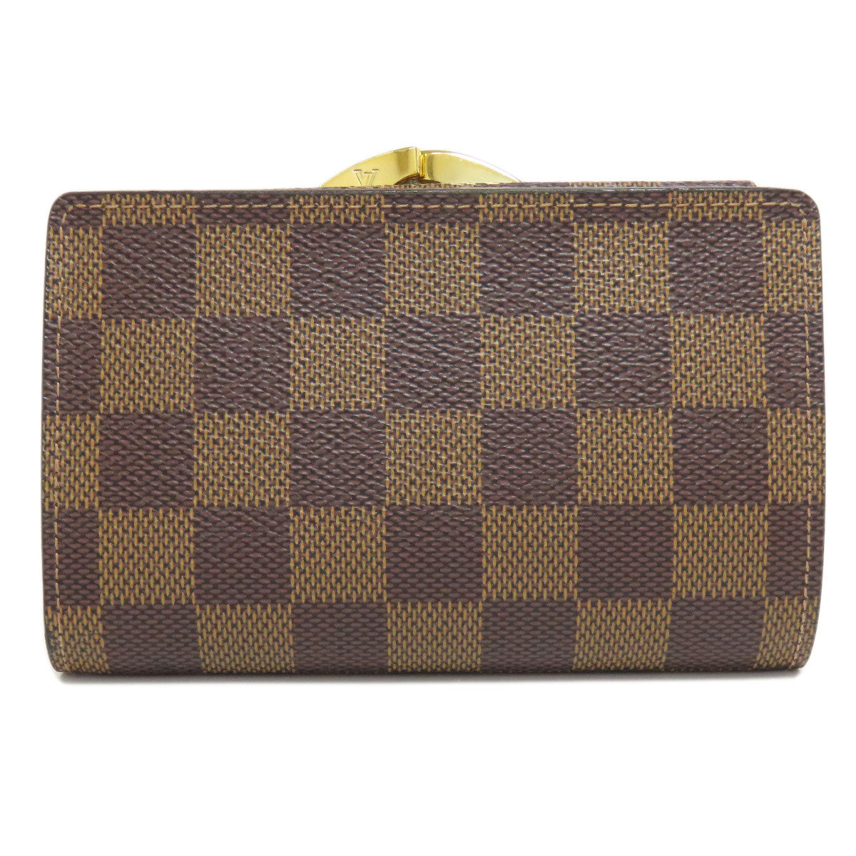 LOUIS VUITTON Bifold Wallet N61674 Damier canvas Brown Portefeuille Vienova