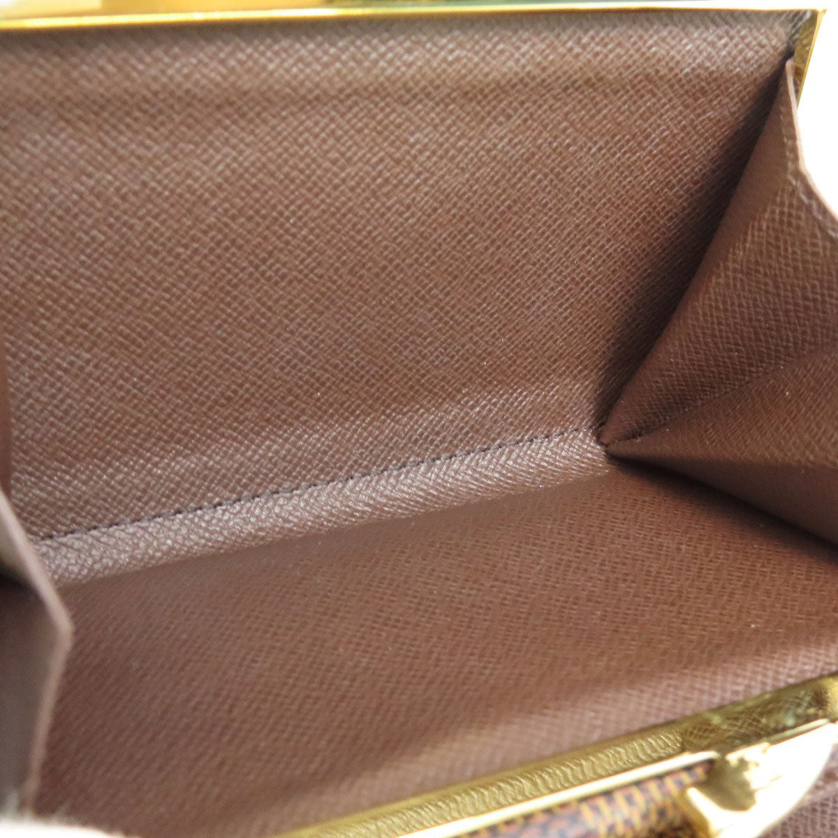 LOUIS VUITTON Bifold Wallet N61674 Damier canvas Brown Portefeuille Vienova