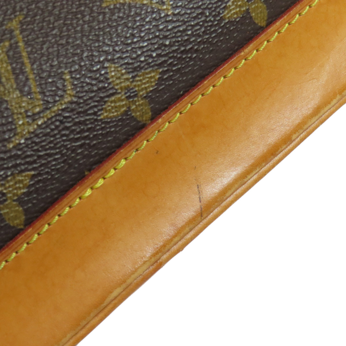 LOUIS VUITTON Handbag M51130 Monogram canvas Brown Alma Women Used Authentic