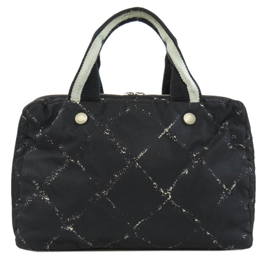 CHANEL Handbag Nylon black Travel line Women Used Authentic