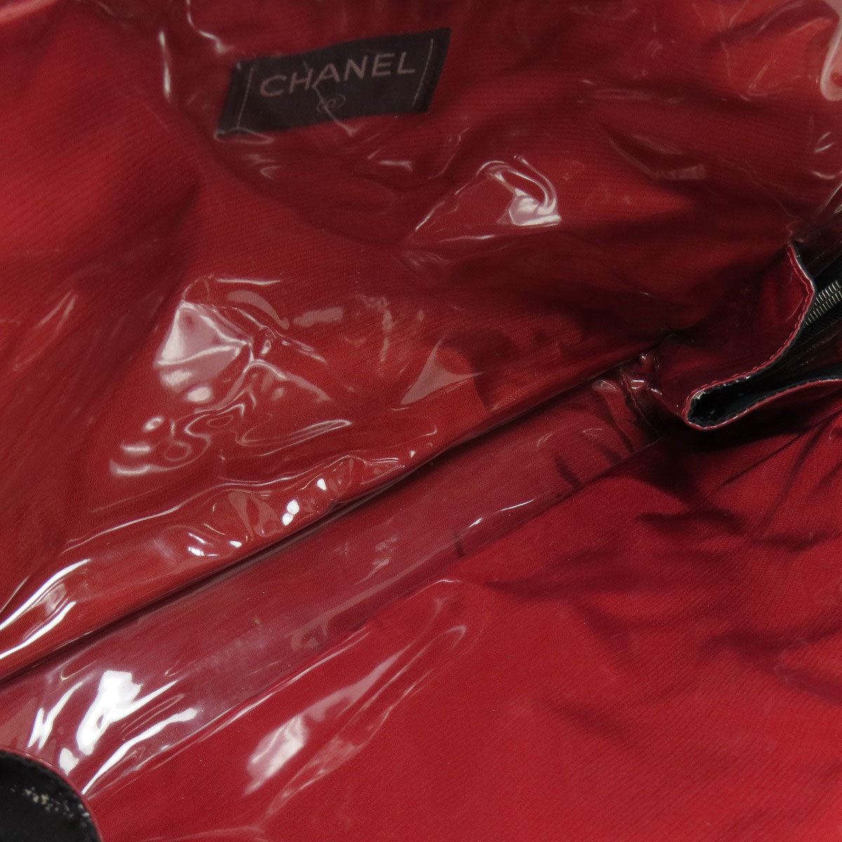 CHANEL Handbag Nylon black Travel line Women Used Authentic