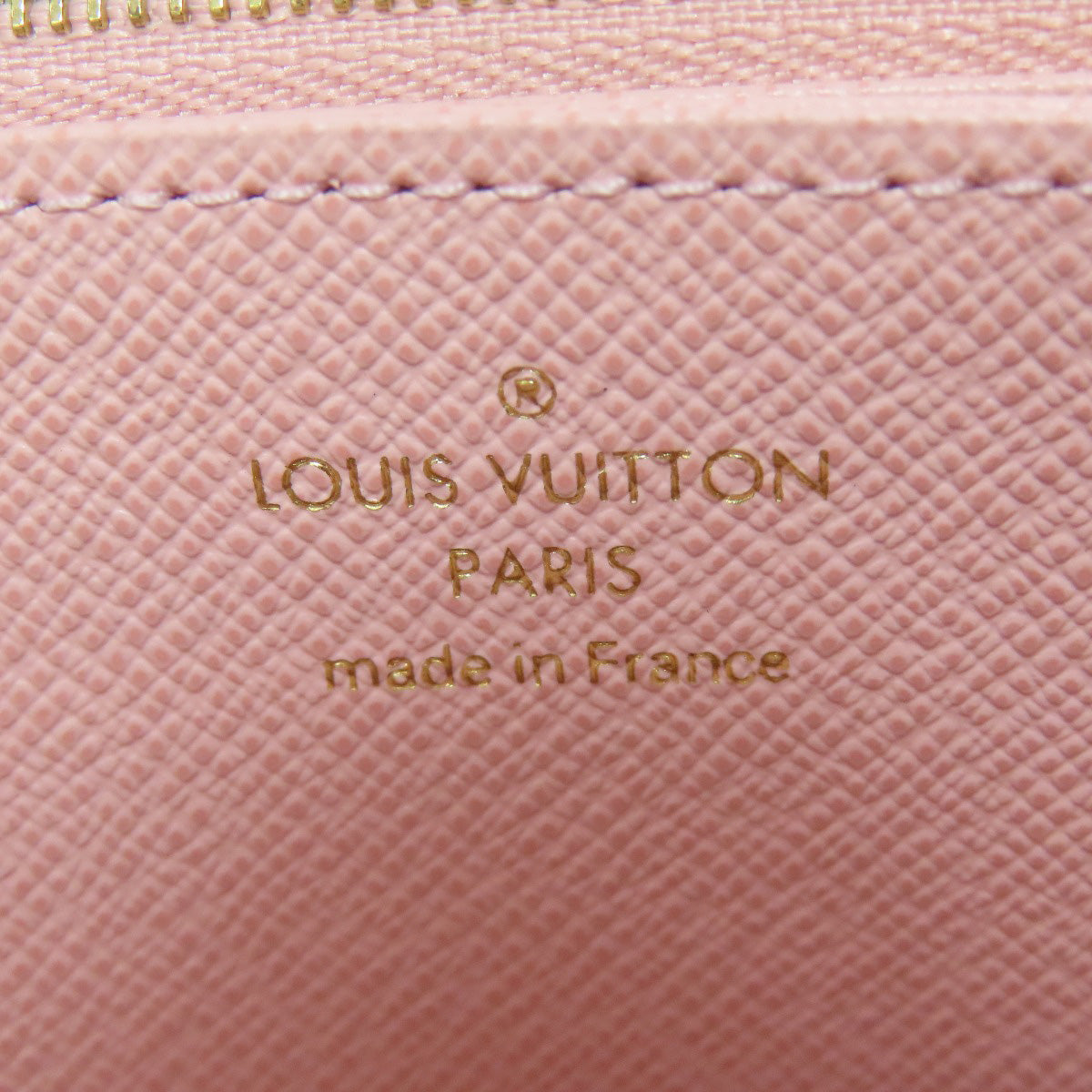 LOUIS VUITTON Long Wallet Purse M41894 Monogram canvas Brown Zippy wallet Women Used Authentic