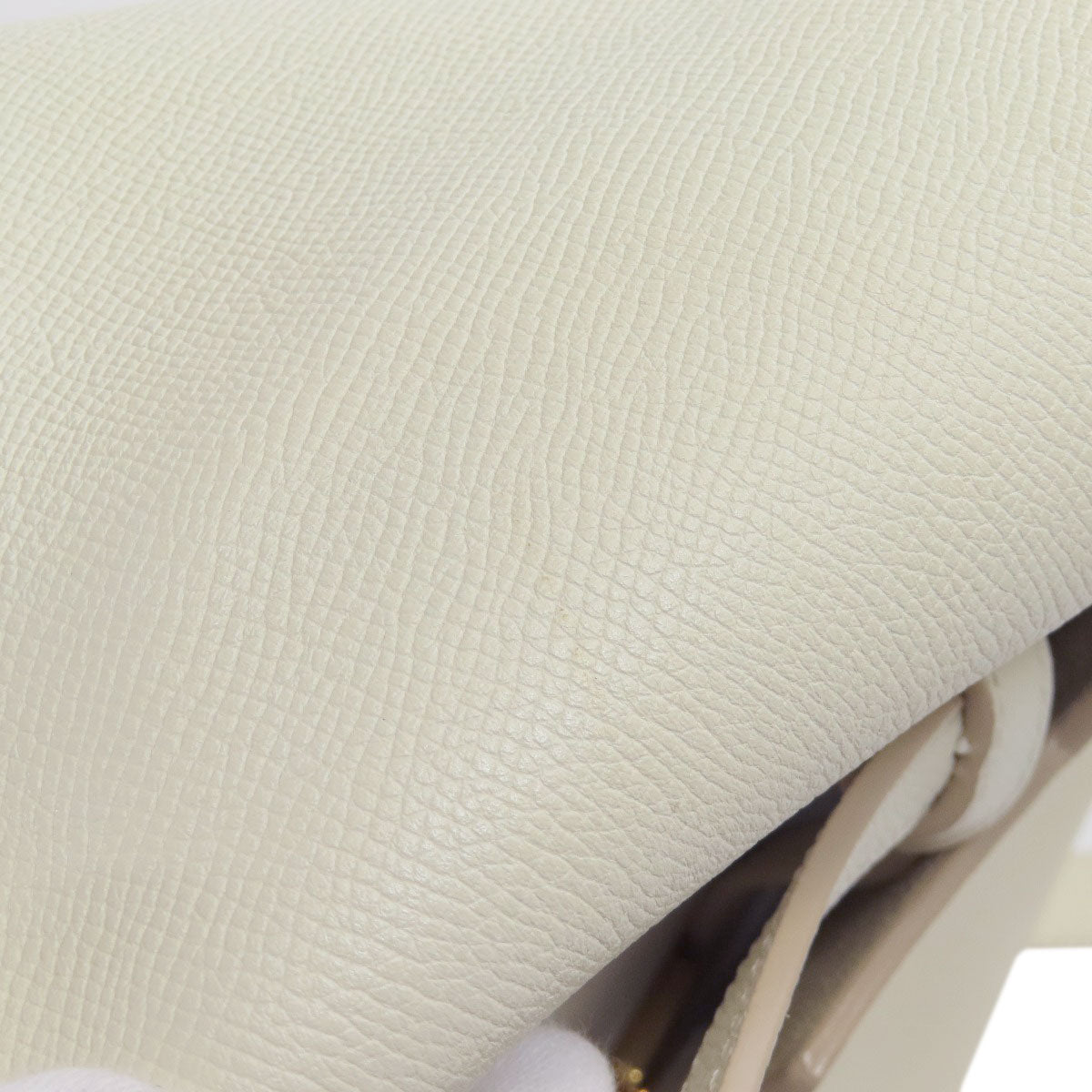 CELINE Handbag Calfskin white Belt bag 2WAY Women Used Authentic