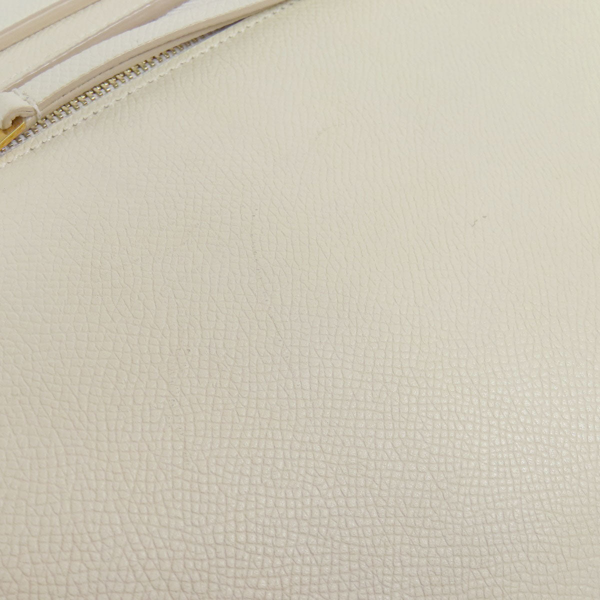 CELINE Handbag Calfskin white Belt bag 2WAY Women Used Authentic