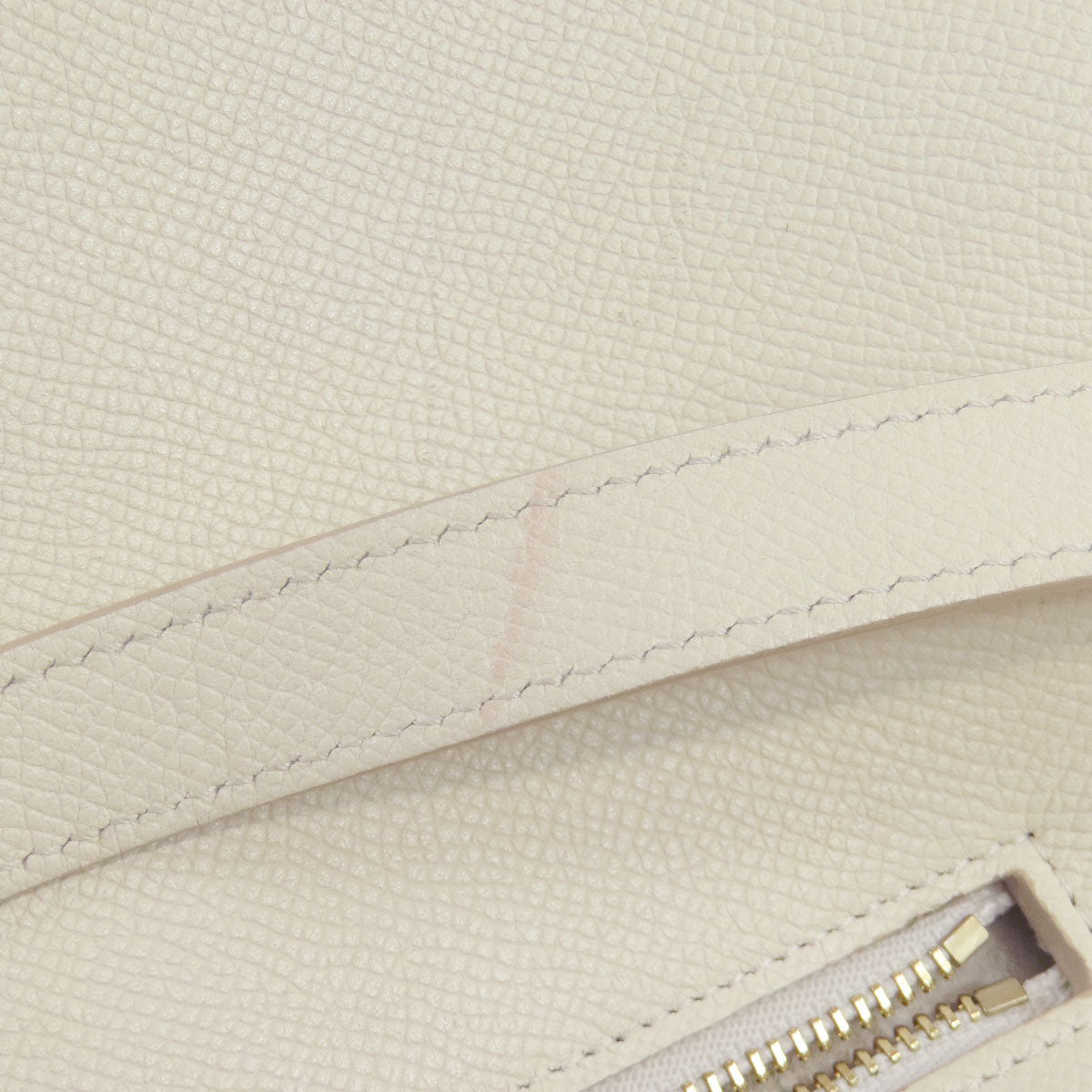 CELINE Handbag Calfskin white Belt bag 2WAY Women Used Authentic