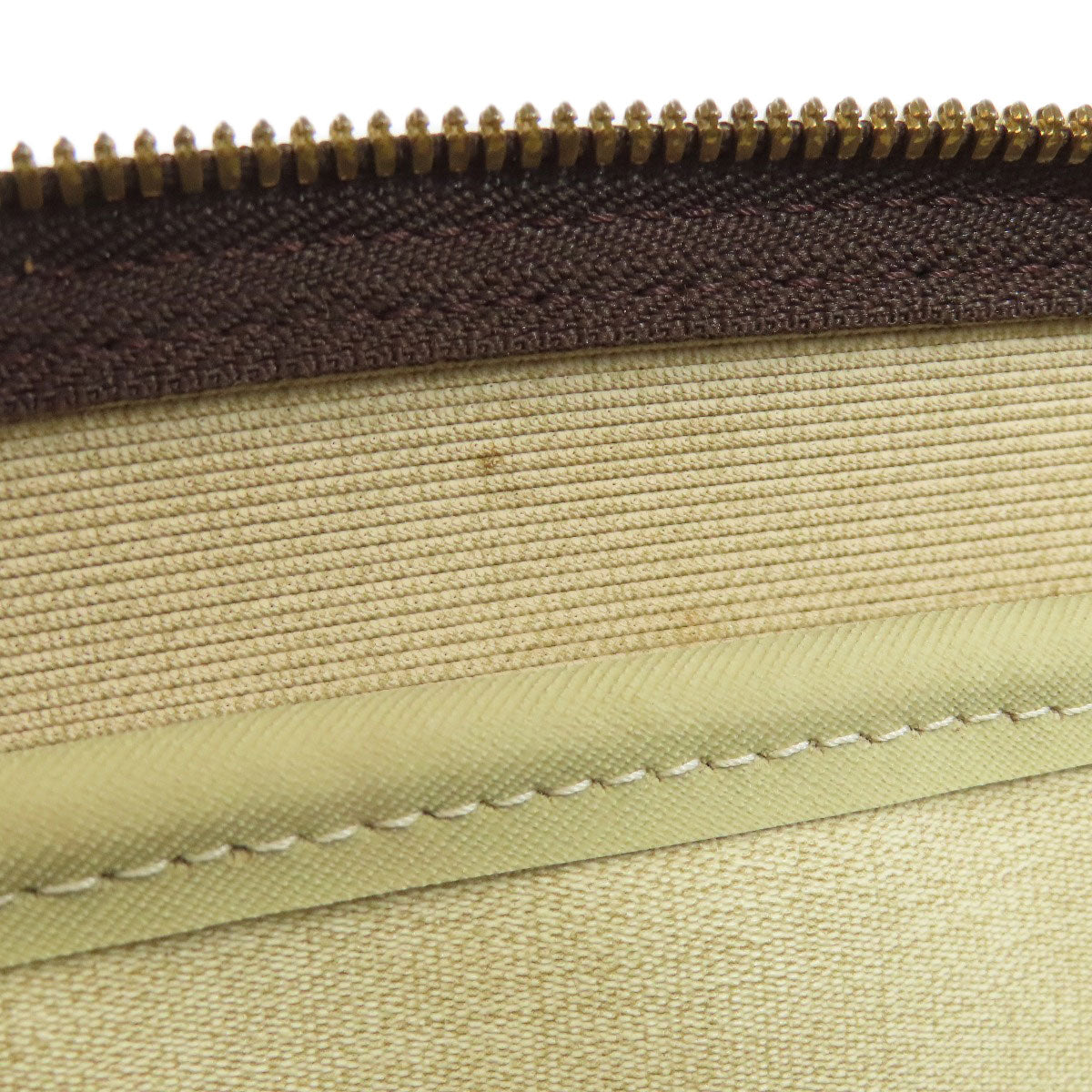 LOUIS VUITTON Handbag M47270 Monogram canvas Brown Deauville Women Used Authentic