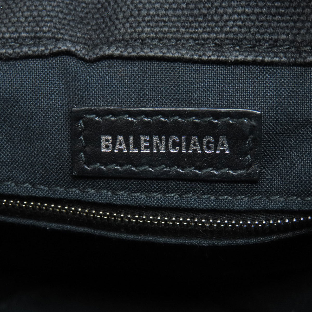 BALENCIAGA Handbag 619979 canvas black Basket 2WAY Women Used Authentic