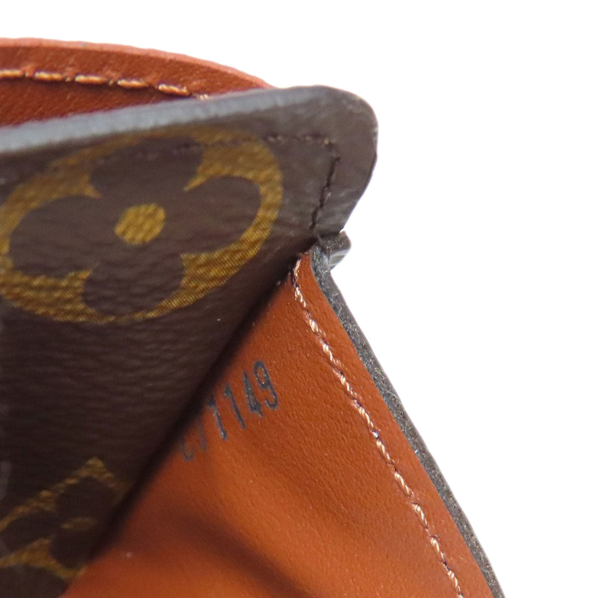 LOUIS VUITTON Long Wallet Purse M60531 Monogram canvas Brown Portefeuille Sara Women Used Authentic