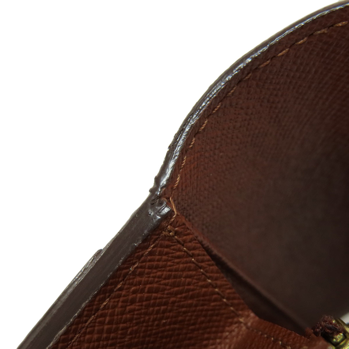 LOUIS VUITTON Long Wallet Purse M60531 Monogram canvas Brown Portefeuille Sarah Women Used Authentic