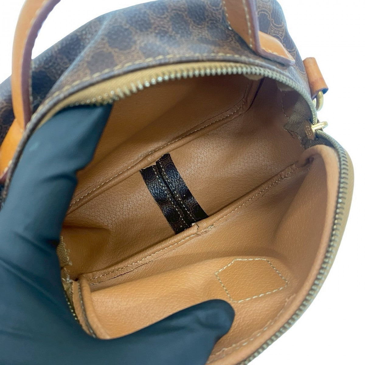 CELINE Shoulder Bag leather Brown