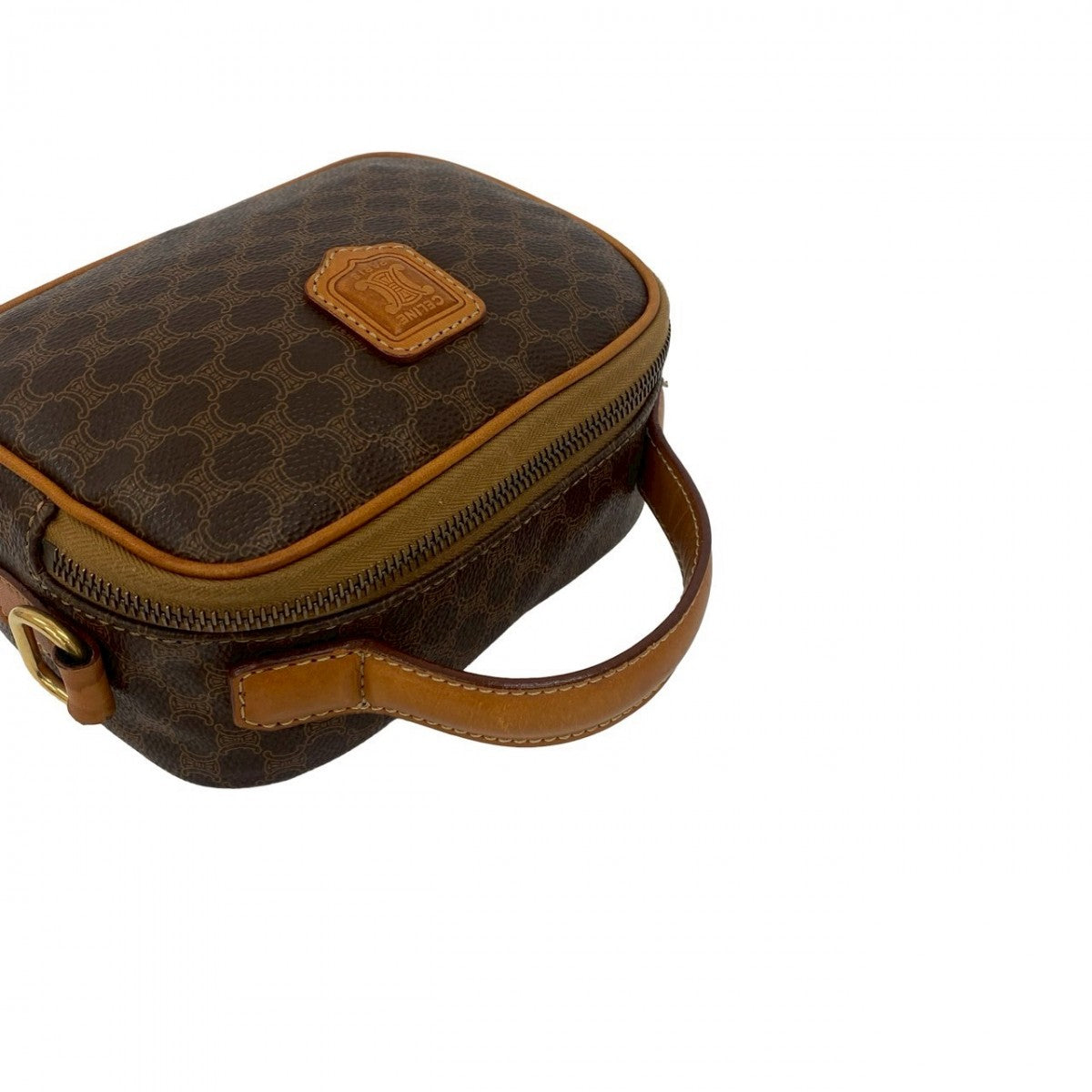 CELINE Shoulder Bag leather Brown
