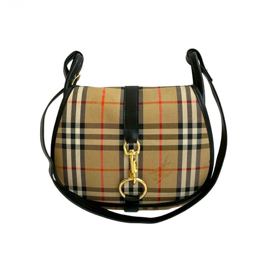 BURBERRY Shoulder Bag canvas beige