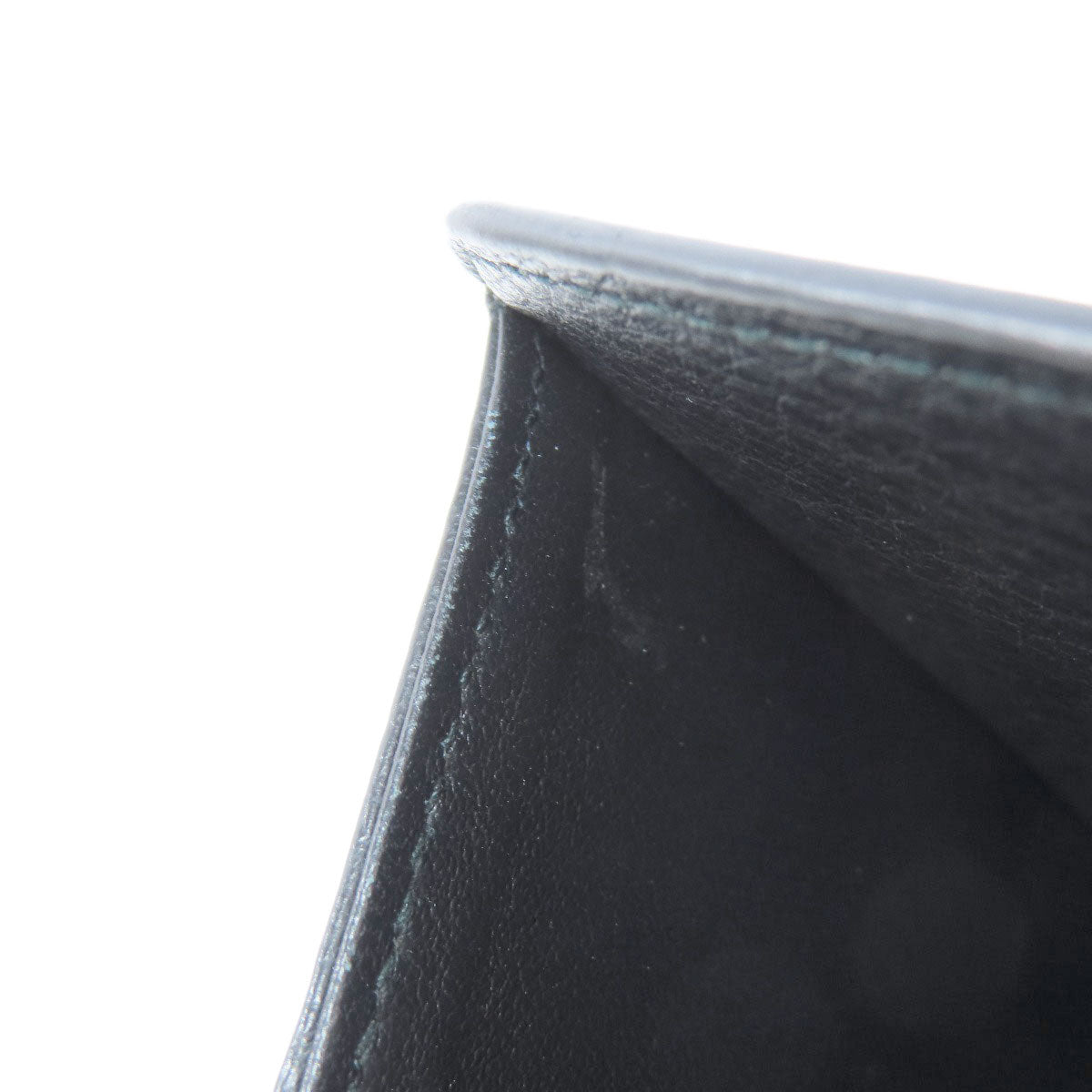 BALENCIAGA Bifold Wallet 551933 leather black Every day Women(Unisex) Used Authentic