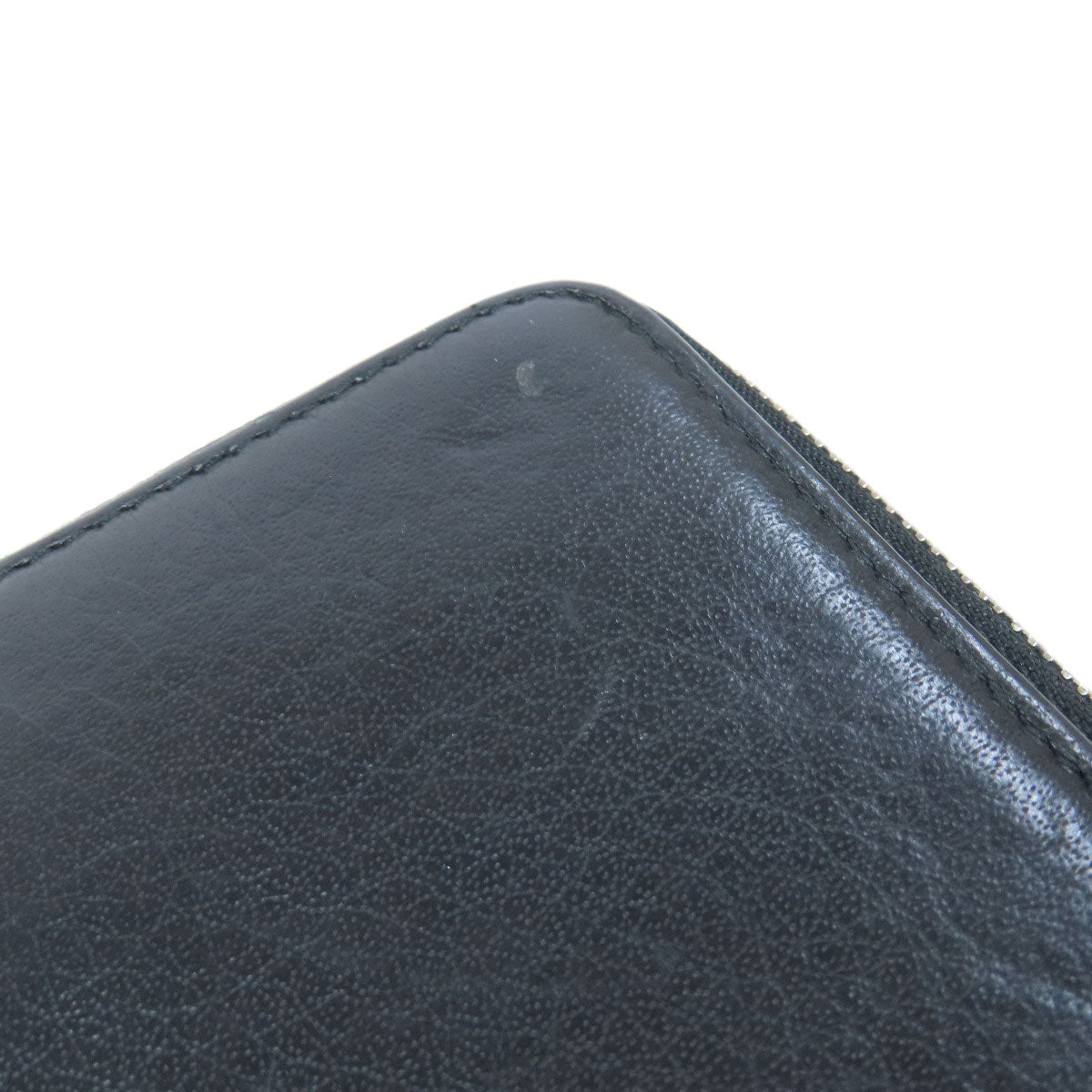 BALENCIAGA Bifold Wallet 551933 leather black Every day Women(Unisex) Used Authentic