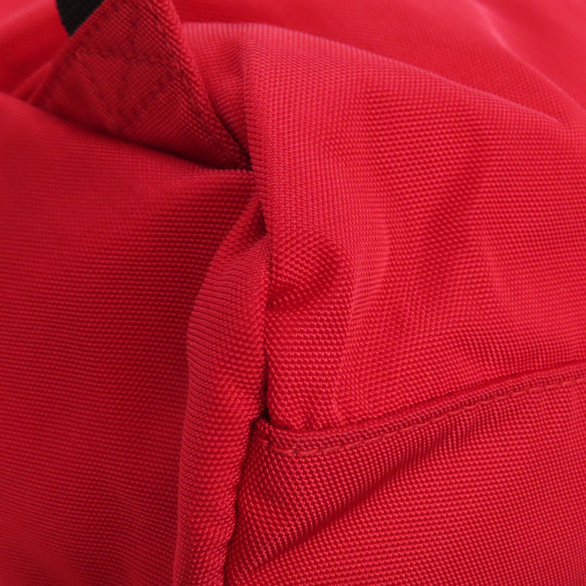 BALENCIAGA Backpack Nylon Red logo Women Used Authentic