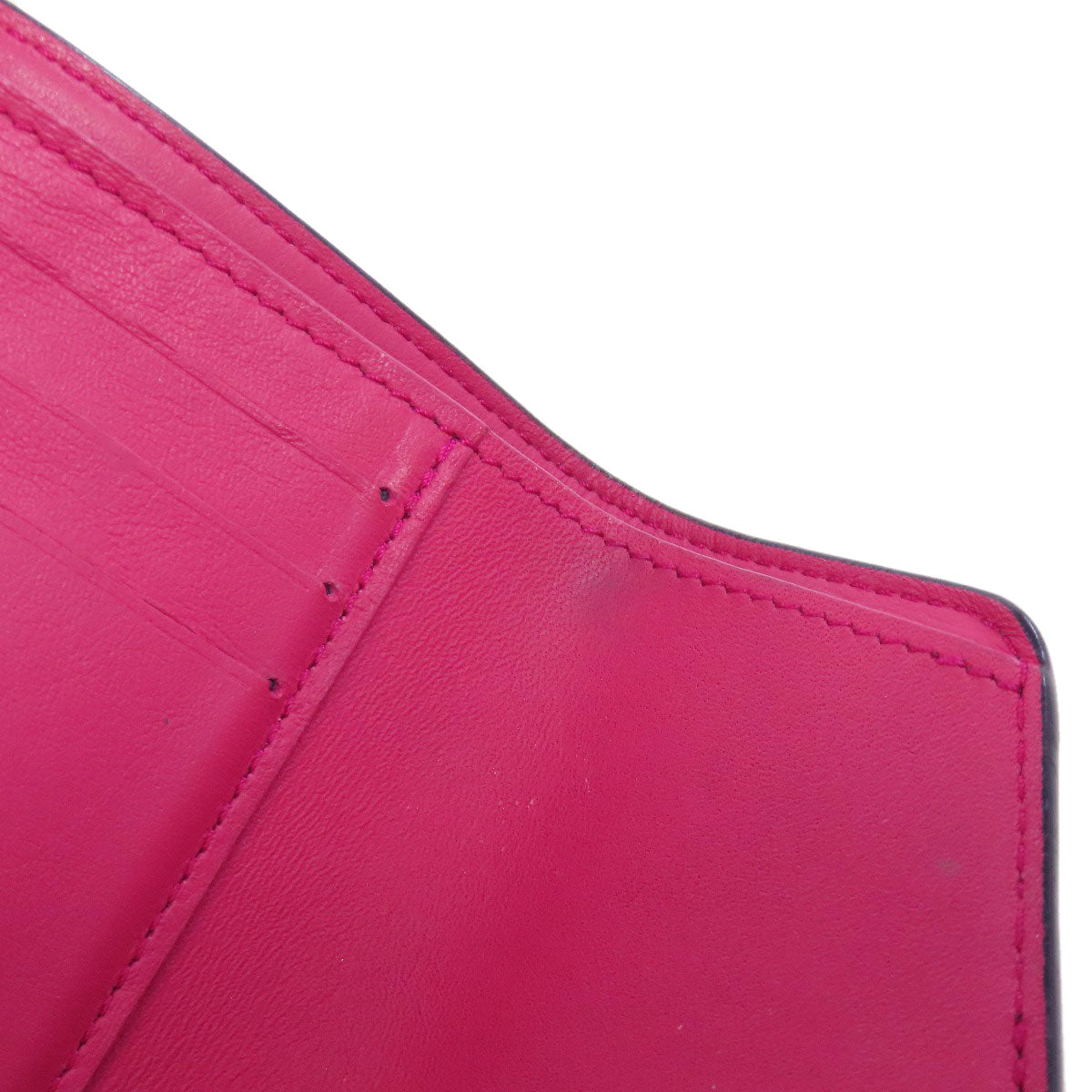 LOUIS VUITTON Bifold Wallet M69176 leather black Portefeuille LV Pont Neuf Women Used Authentic