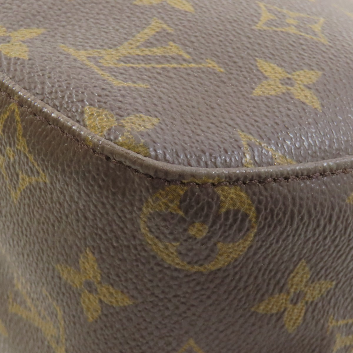 LOUIS VUITTON Handbag M51146 Monogram canvas Brown LoopingMM Women Used Authentic