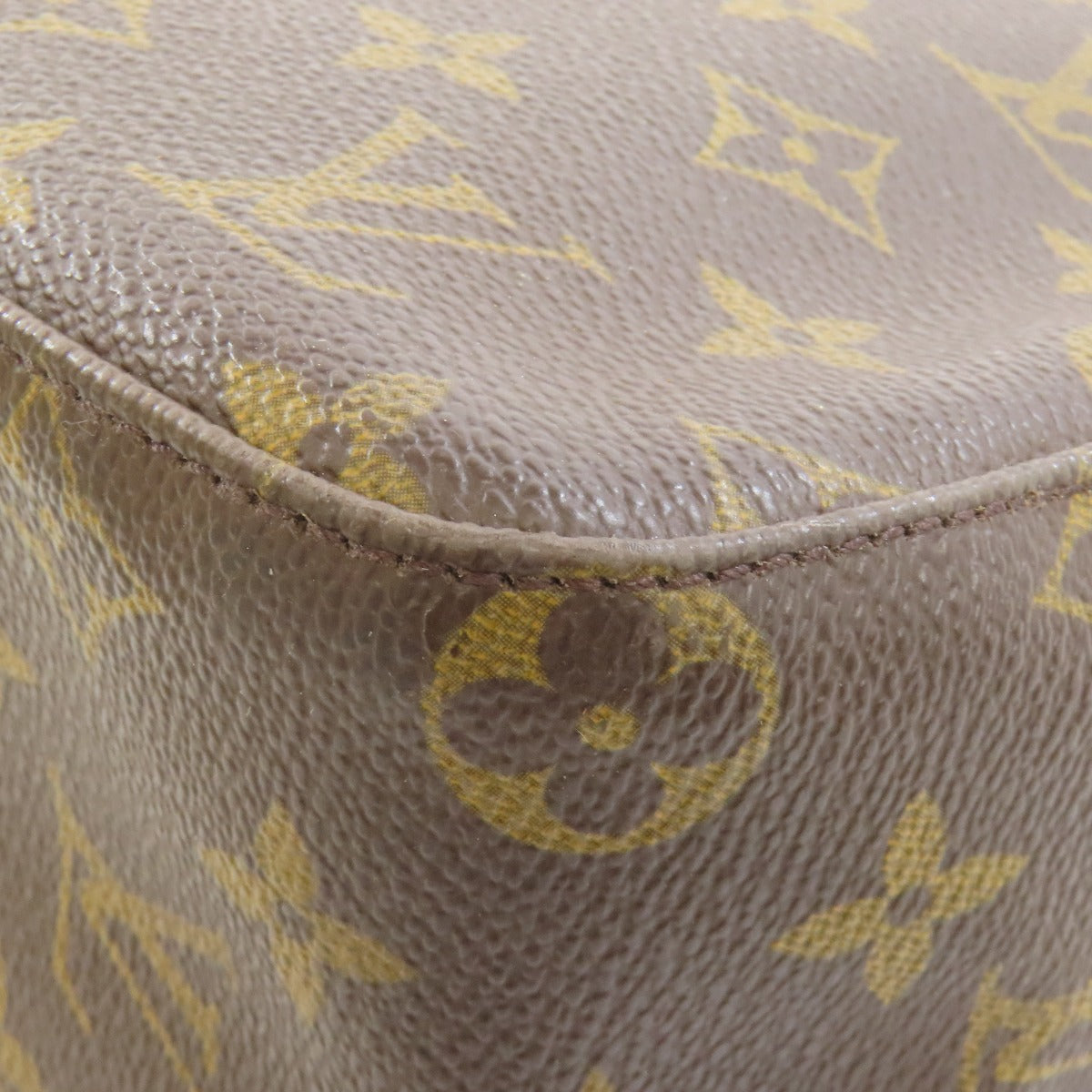 LOUIS VUITTON Handbag M51146 Monogram canvas Brown LoopingMM Women Used Authentic