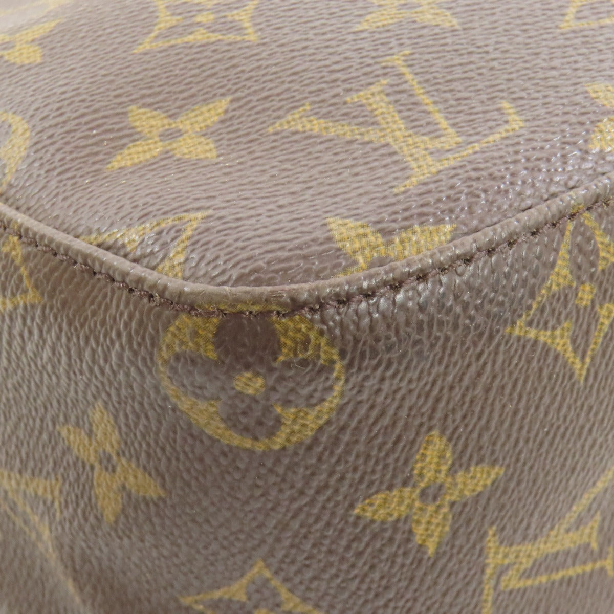 LOUIS VUITTON Handbag M51146 Monogram canvas Brown LoopingMM Women Used Authentic