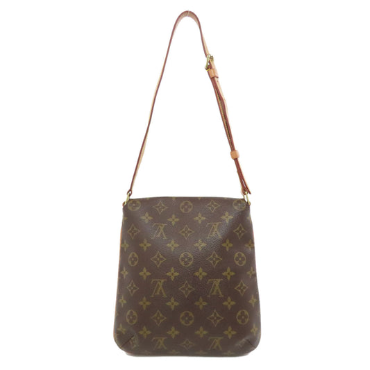 LOUIS VUITTON Shoulder Bag M51387 Monogram canvas Brown Musette Salsa Women Used Authentic