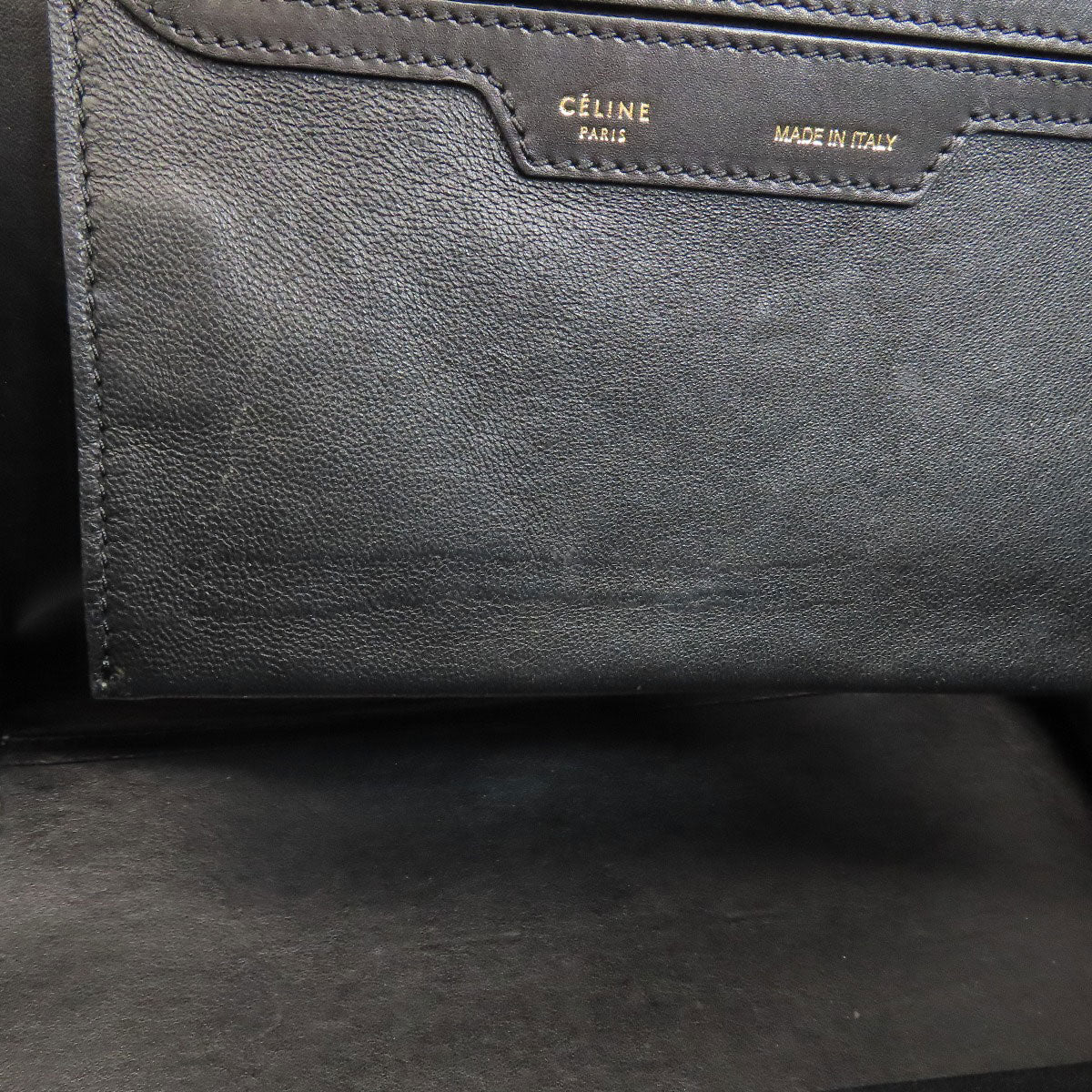 CELINE Handbag Calfskin, suede multicolor Trapeze 2WAY Women Used Authentic