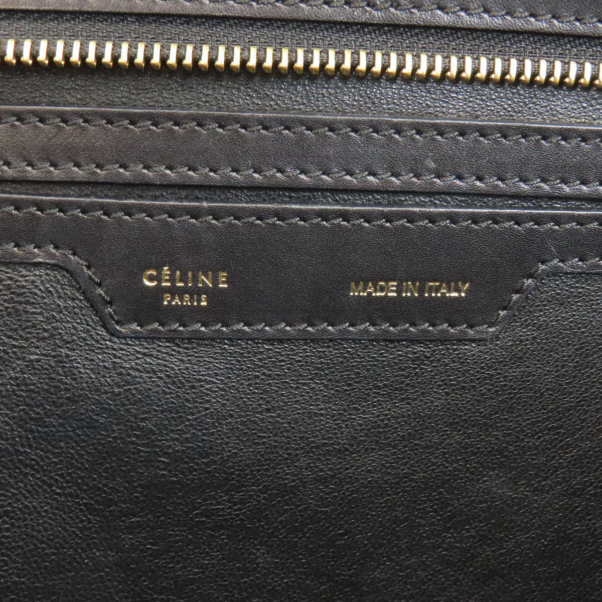 CELINE Handbag Calfskin, suede multicolor Trapeze 2WAY Women Used Authentic