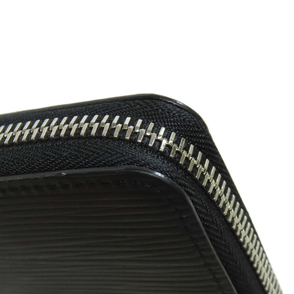 LOUIS VUITTON Long Wallet Purse M60965 Epi black Zippy wallet Vertical mens Used Authentic