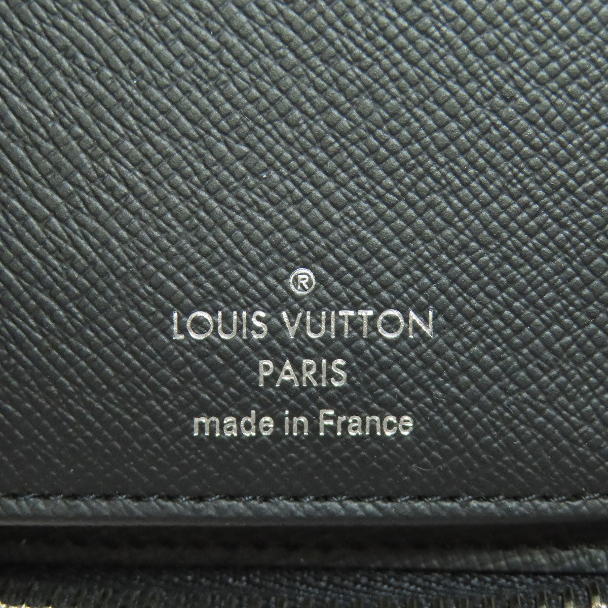 LOUIS VUITTON Long Wallet Purse M60965 Epi black Zippy wallet Vertical mens Used Authentic