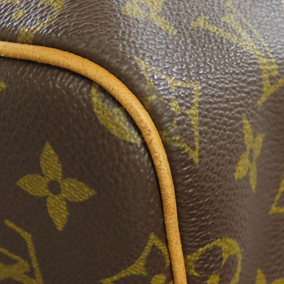 LOUIS VUITTON Boston Duffel bag M41424 Monogram canvas Brown Keepall 55 mens(Unisex) Used Authentic