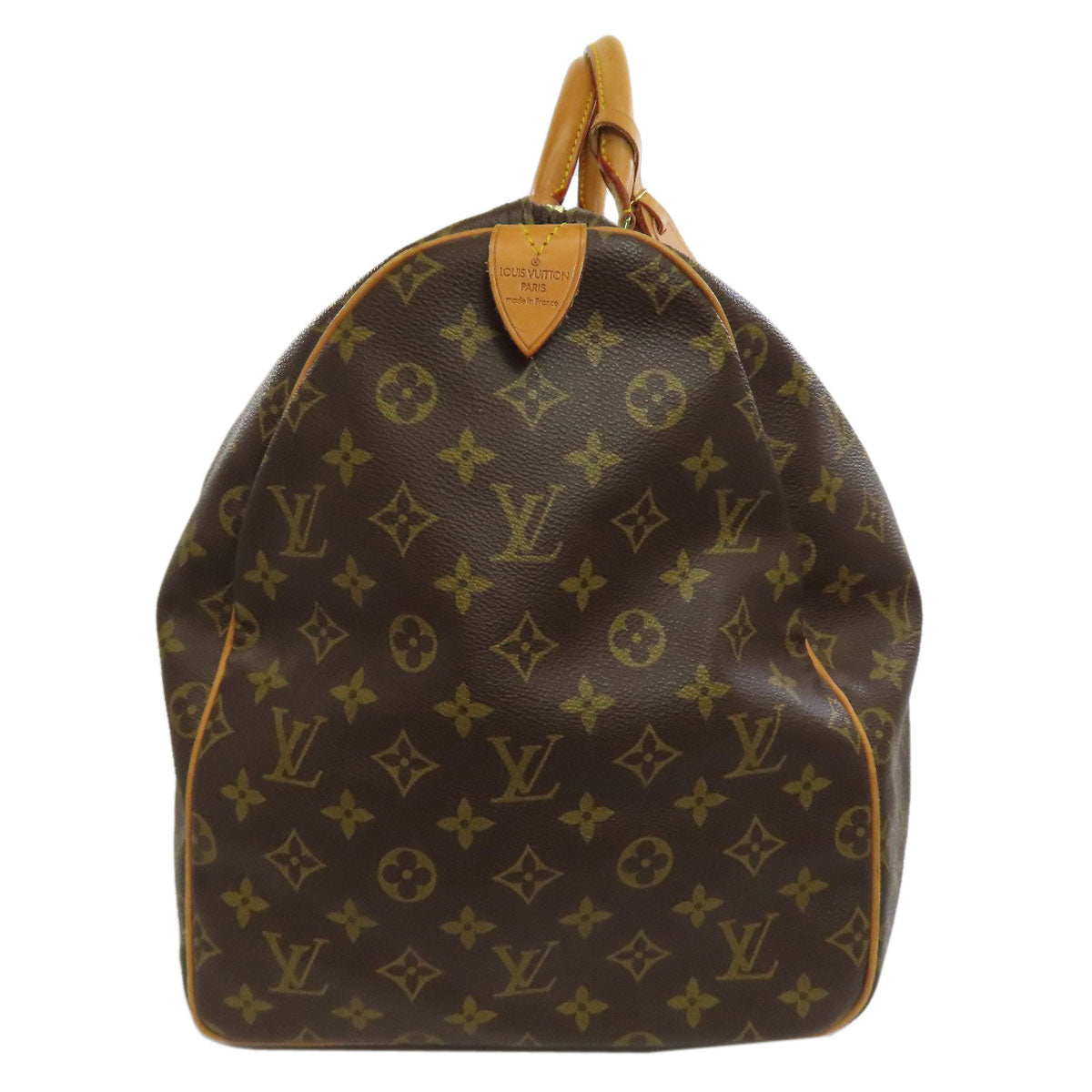 LOUIS VUITTON Boston Duffel bag M41424 Monogram canvas Brown Keepall 55 mens(Unisex) Used Authentic