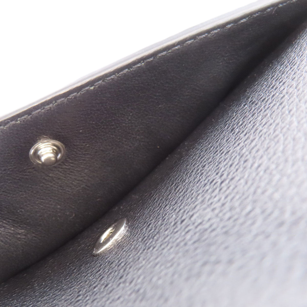 CELINE Handbag Calfskin black Edge Small Women Used Authentic