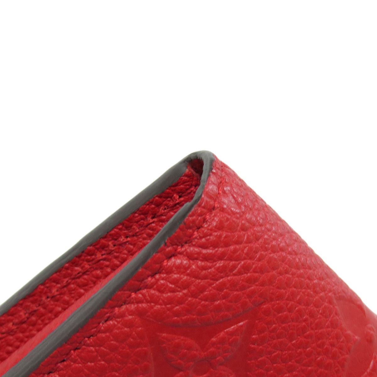 LOUIS VUITTON Long Wallet Purse M61181 Ann Platt Red Portefeuille Sara