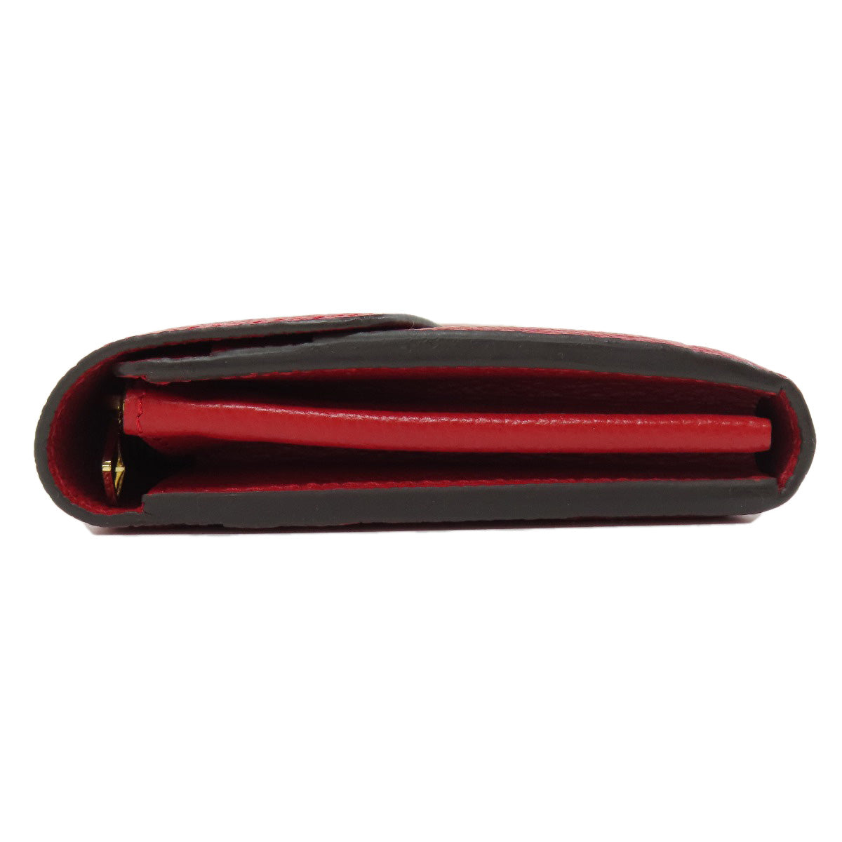 LOUIS VUITTON Long Wallet Purse M61181 Ann Platt Red Portefeuille Sara