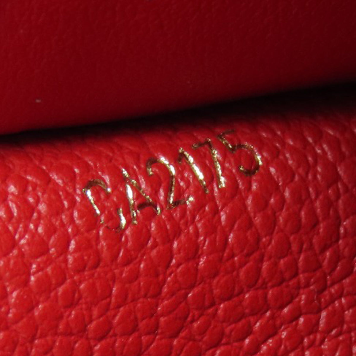 LOUIS VUITTON Long Wallet Purse M61181 Ann Platt Red Portefeuille Sara