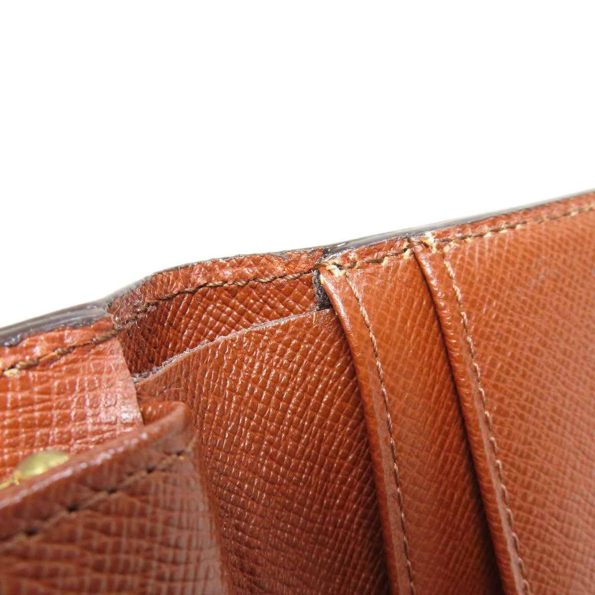 LOUIS VUITTON Bifold Wallet M61663 Monogram canvas Brown Portefeuille Vienova Women Used Authentic