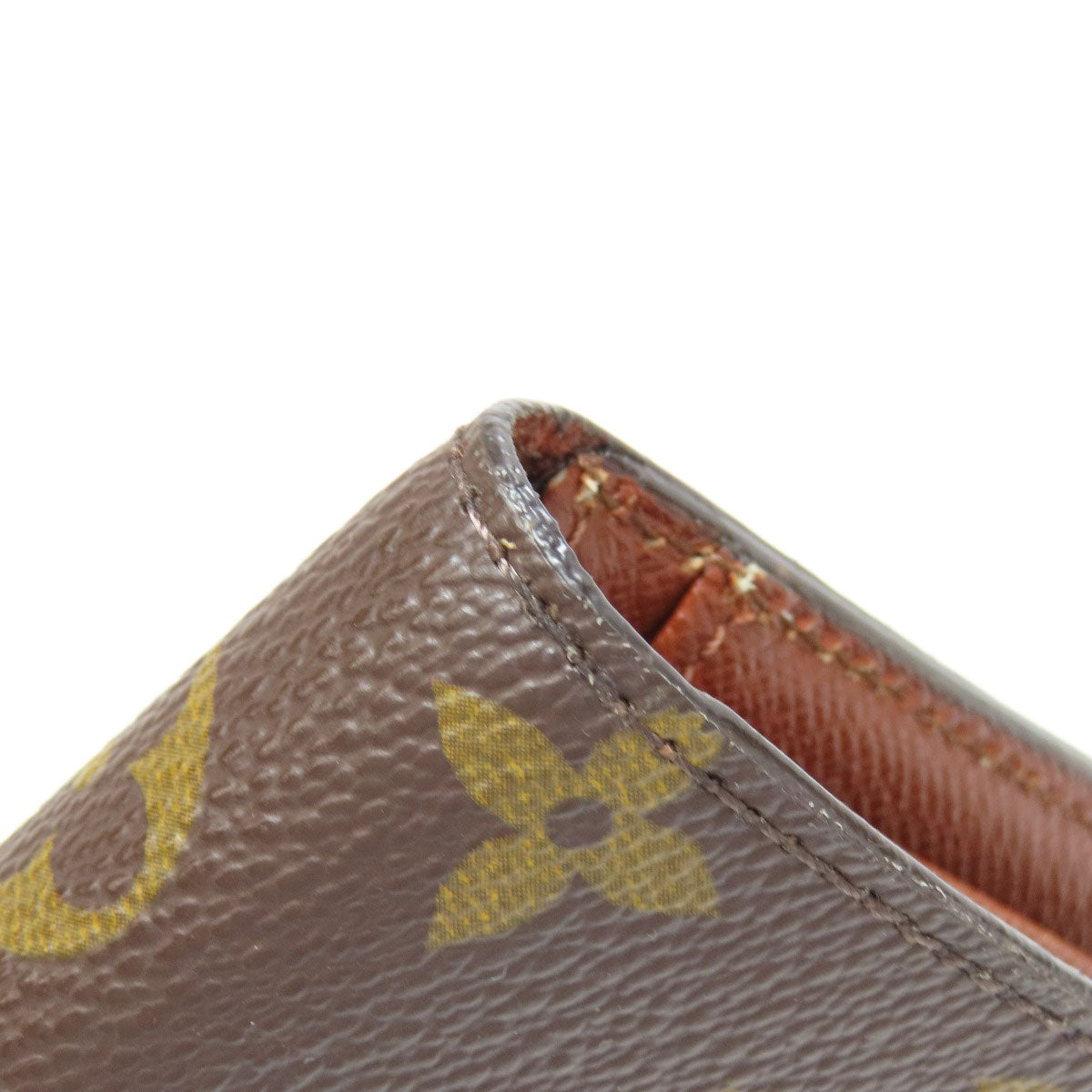 LOUIS VUITTON Bifold Wallet M61663 Monogram canvas Brown Portefeuille Vienova Women Used Authentic