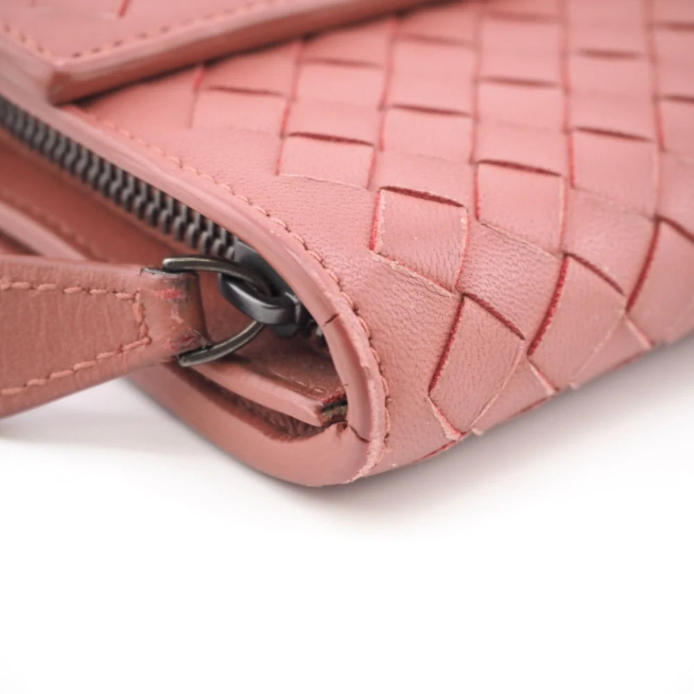 BOTTEGA VENETA Intrecciato
Long Wallet Leather Women Used
Authentic