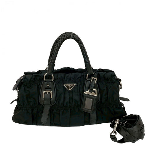 PRADA Shoulder Bag Nylon black