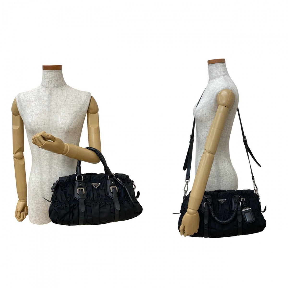 PRADA Shoulder Bag Nylon black