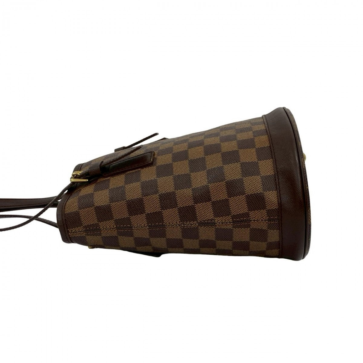 LOUIS VUITTON Tote Bag leather Brown Damier Male